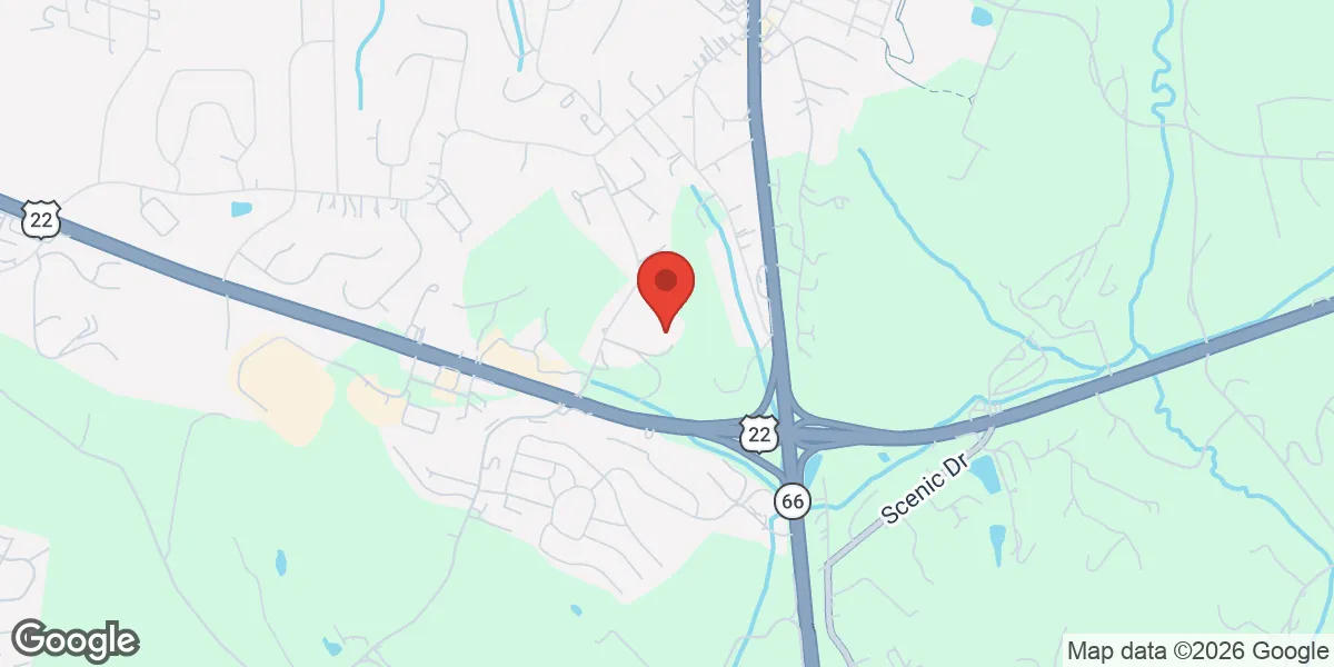 Map showing Steel Health and Hormones Centre location