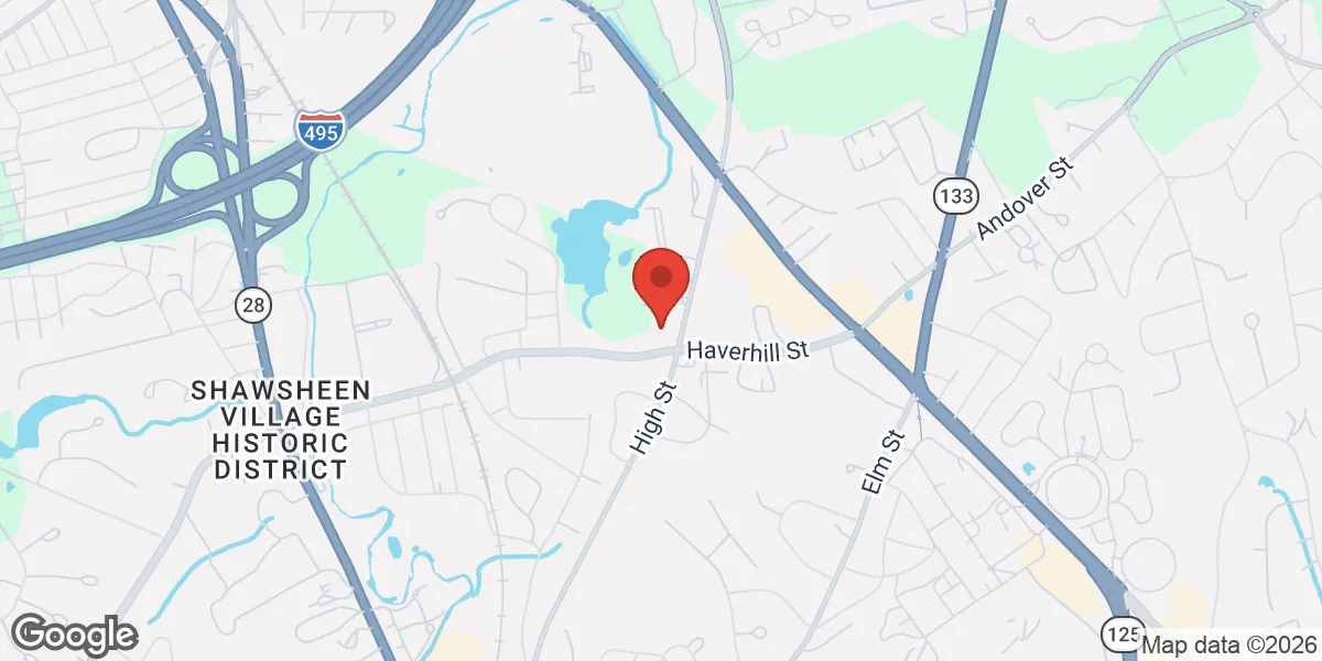 Map showing Boston Vitality location