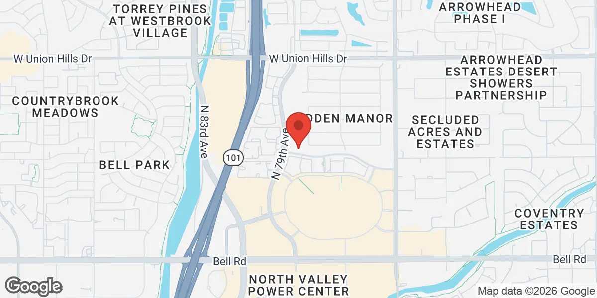 Map showing Ageless Men's Health location