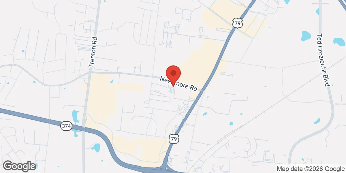 Map showing Optimize U - Clarksville | Hormone & Cryotherapy Clinic location