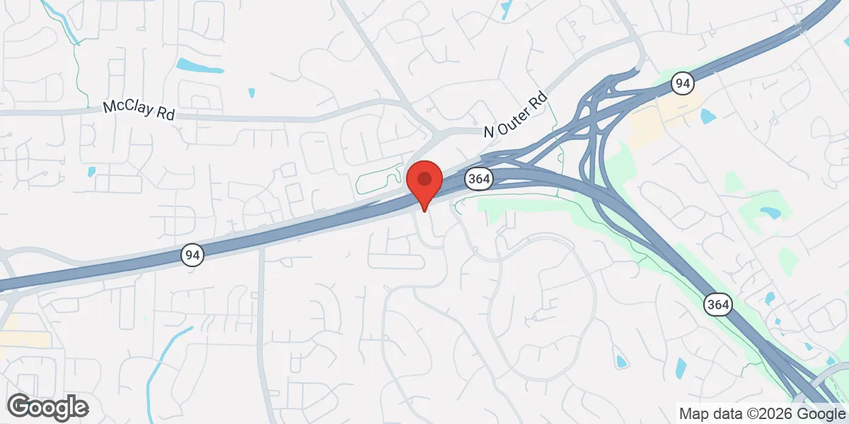 Map showing Men's Clinic Center location