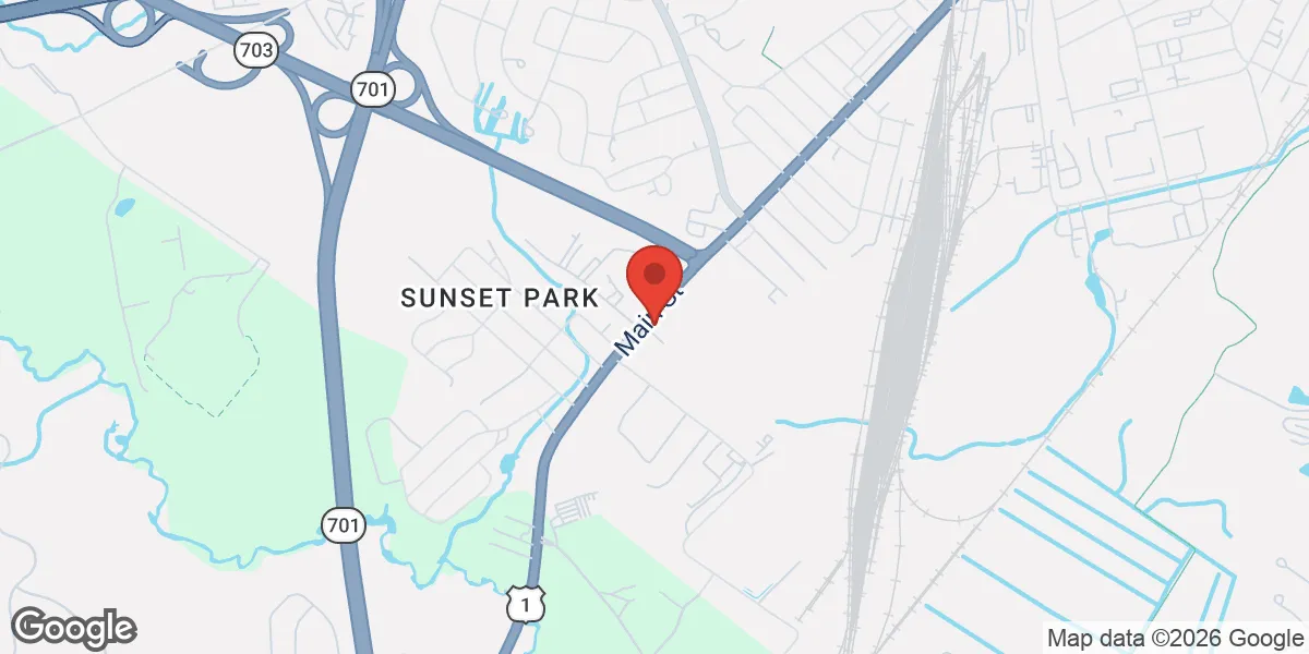 Map showing Renew Vitality Testosterone Clinic of South Portland location