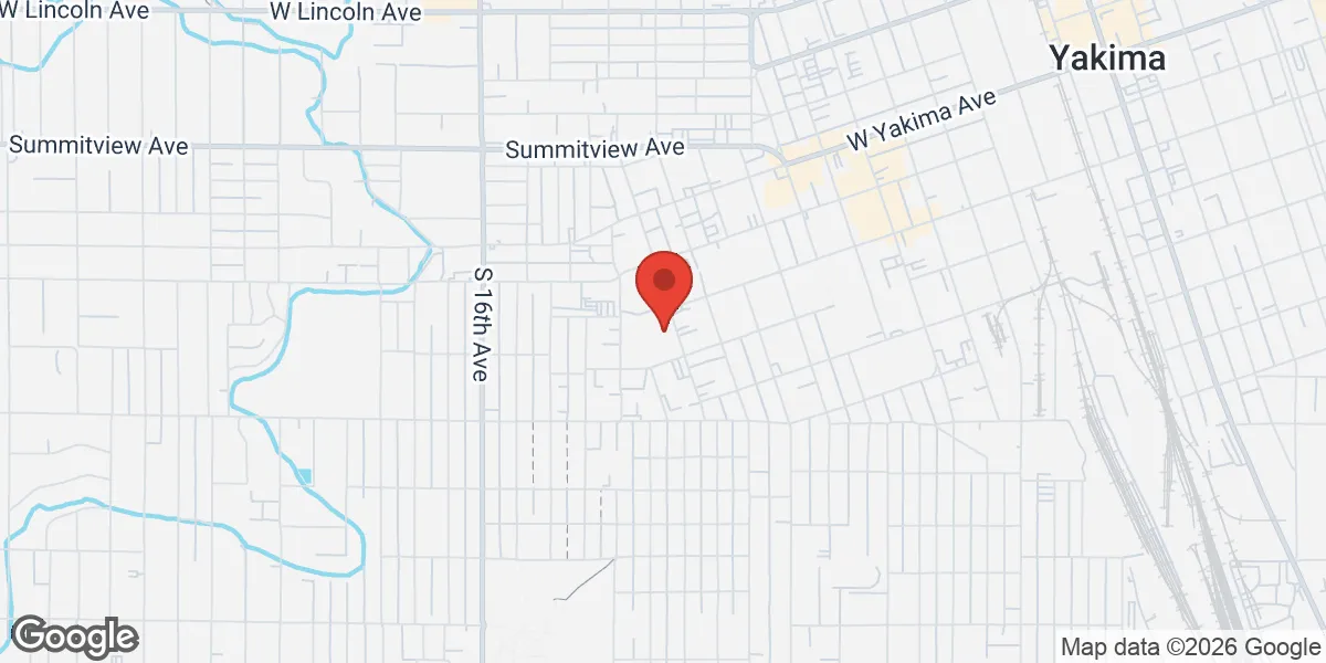 Map showing Yakima Men's Clinic location