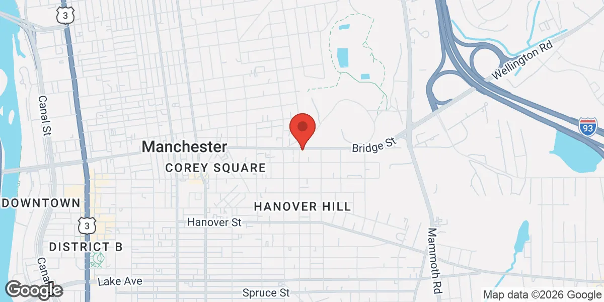 Map showing Manchester Testosterone Therapy Clinic location