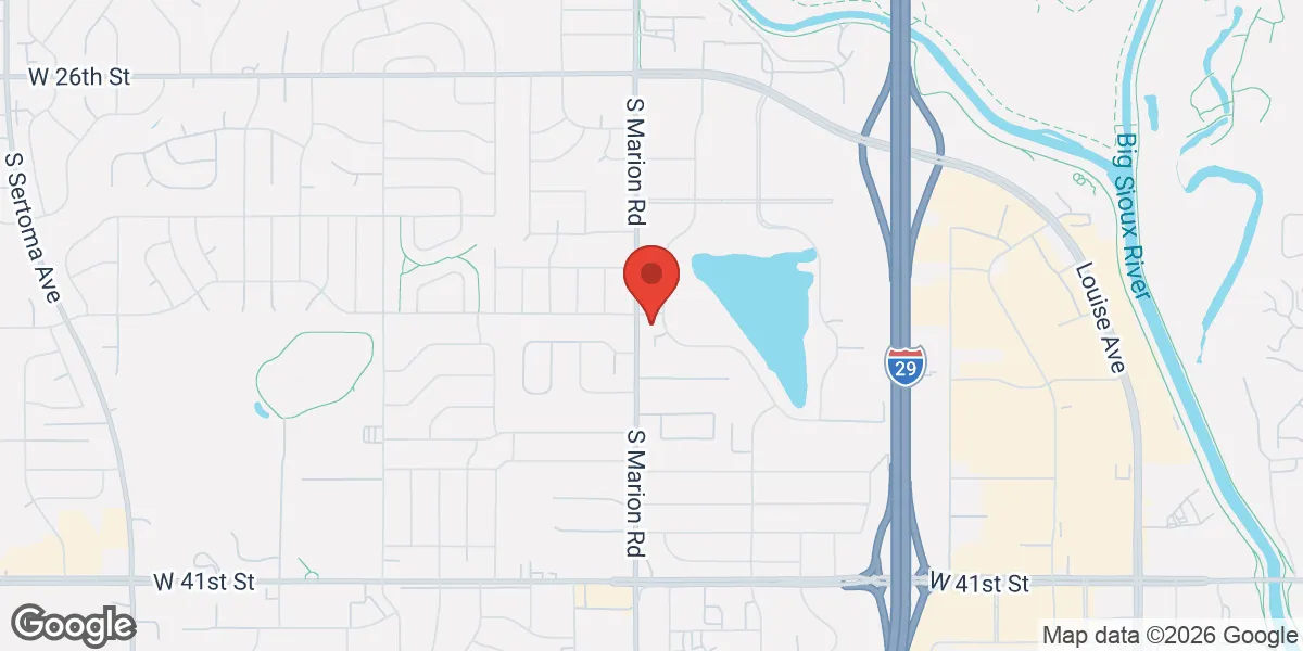 Map showing Trillion Health and Hormone Clinic location