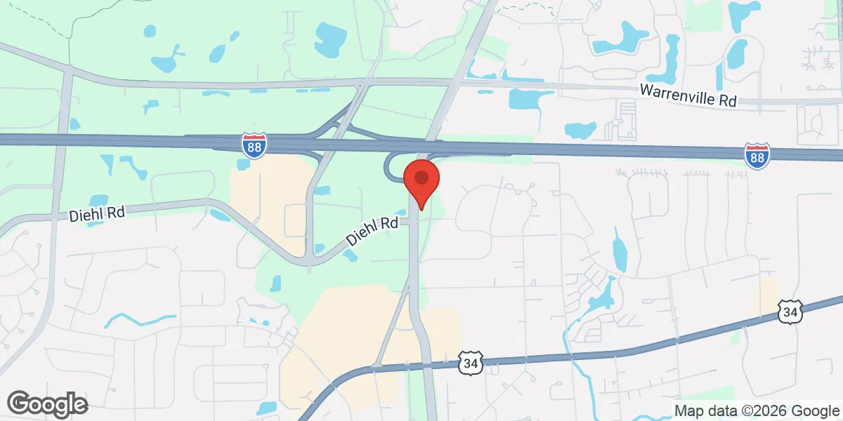 Map showing Wellness Redefined IL location