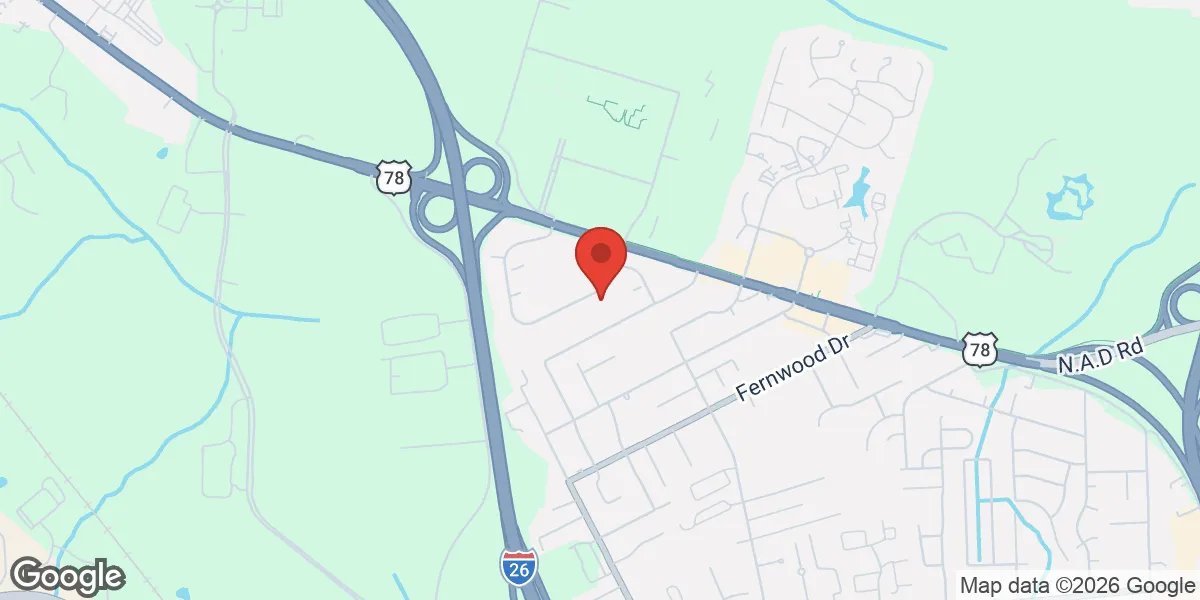 Map showing Lowcountry Male Clinic - North Charleston, SC - TRT and Weight Loss Services location