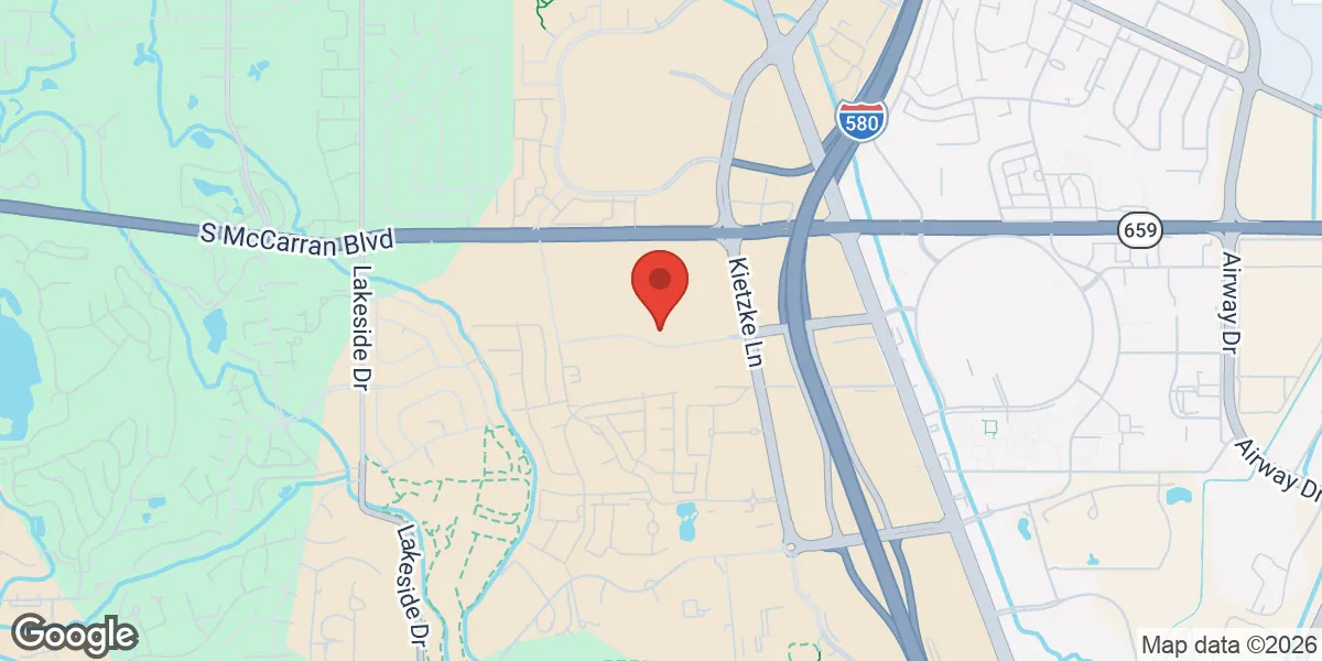 Map showing Gameday Men's Health South Reno TRT Clinic location