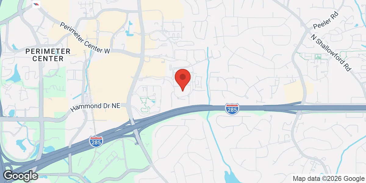 Map showing Priority Men's Medical Center location