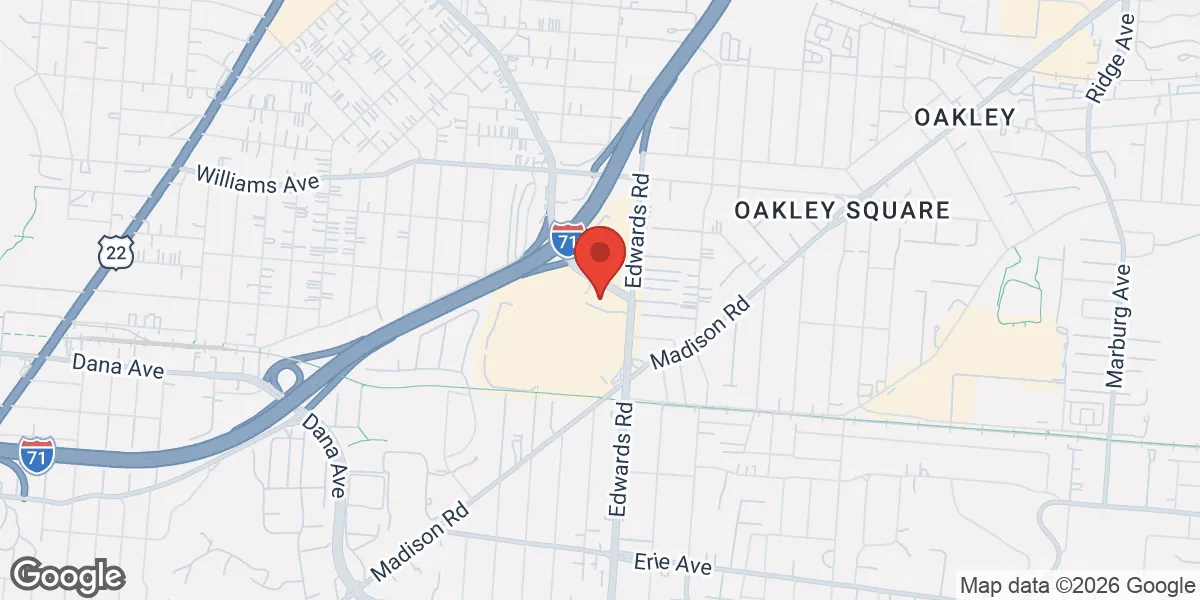 Map showing Advanced Vitality location