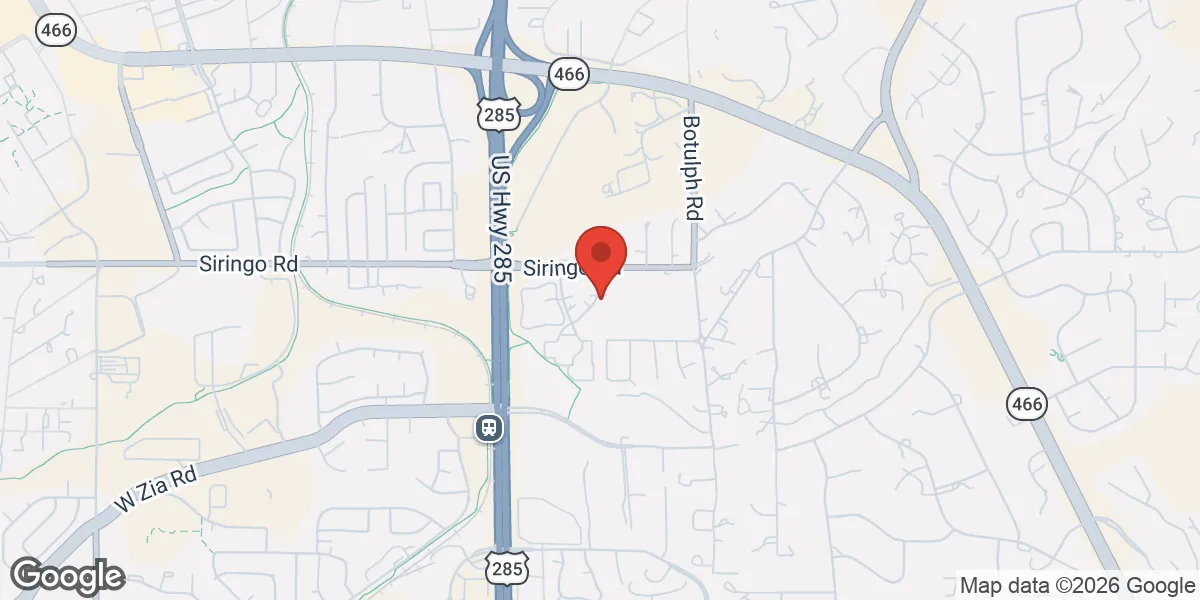 Map showing Restore Medical Santa Fe location