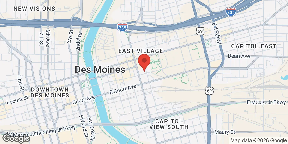 Map showing Vitality Testosterone Replacement Therapy Clinic location