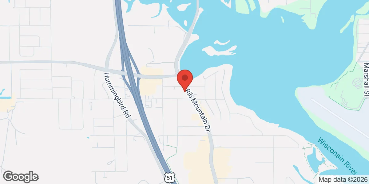 Map showing Central Wisconsin Weight Loss location