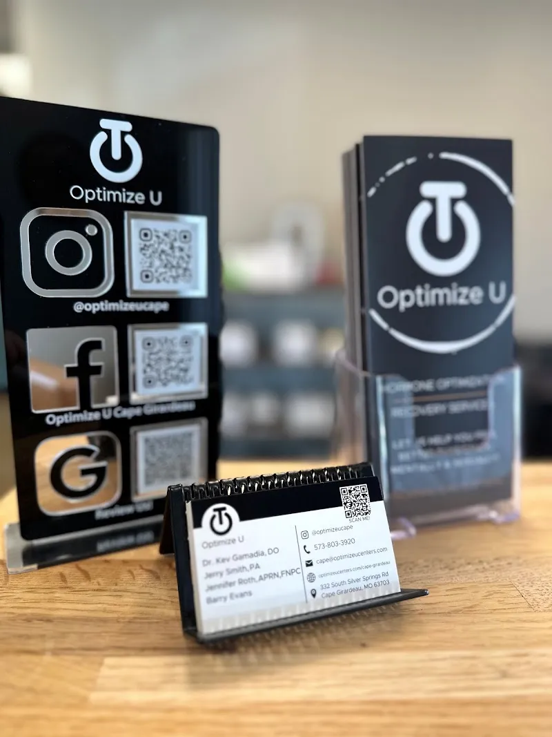 Optimize U - Cape Girardeau | Hormone & Cryotherapy Clinic photo 2