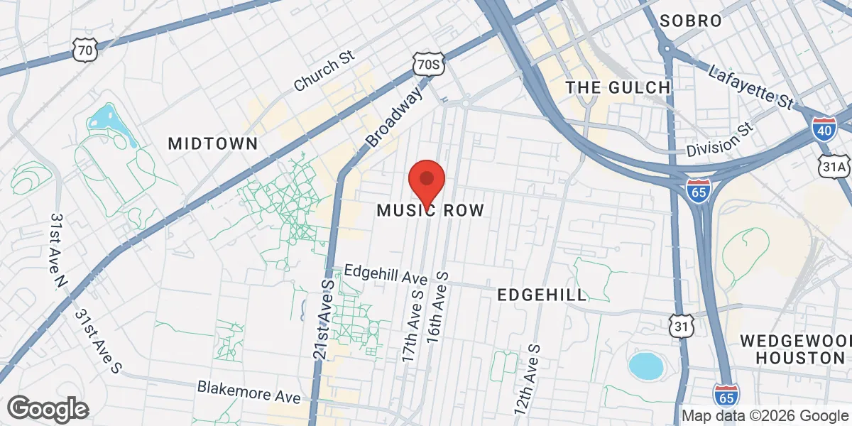 Map showing Advanced TRT Clinic location