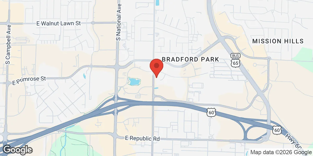 Map showing Renew Vitality Testosterone Clinic of Springfield location