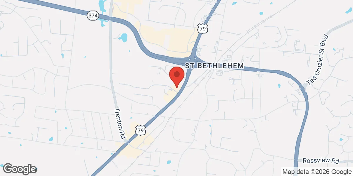 Map showing True Test Clarksville location