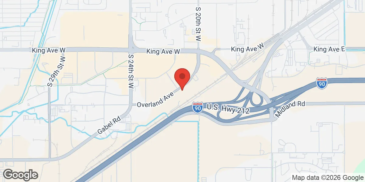 Map showing Trinity Health location