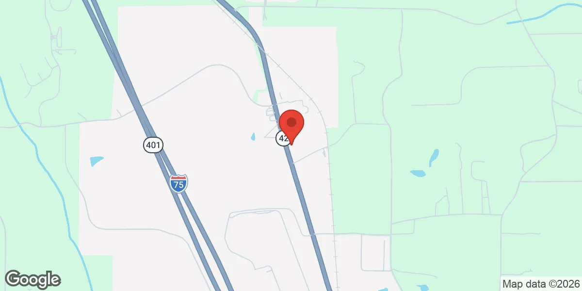 Map showing Renew Vitality Testosterone Clinic of Locust Grove location