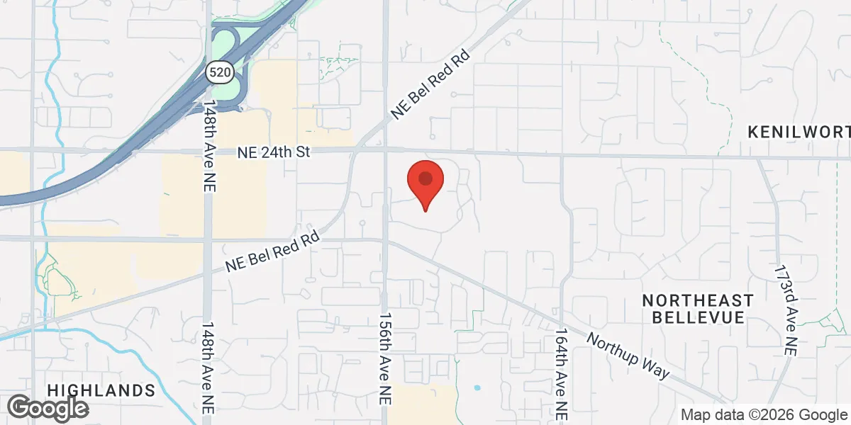 Map showing Verve Hormone Replacement Therapy Sammamish location