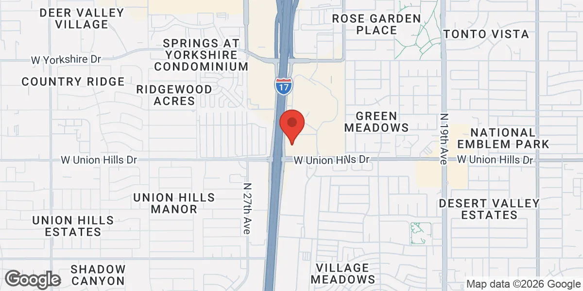 Map showing Valley Men's Health location