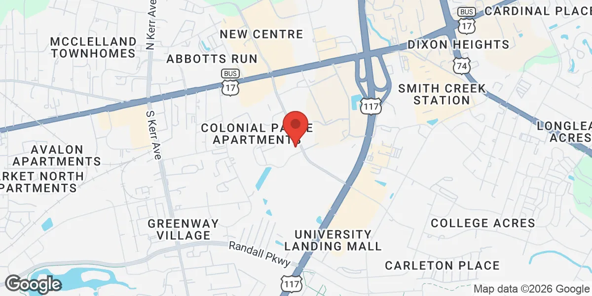 Map showing CoastalT Health Solutions location