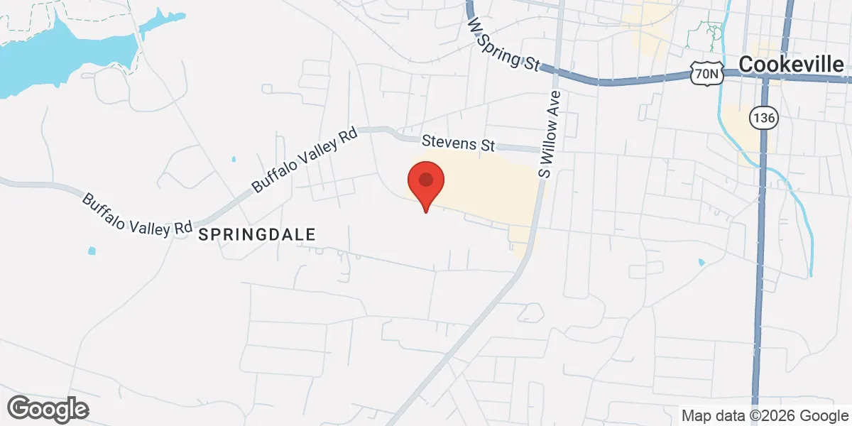 Map showing The Restore Clinic location