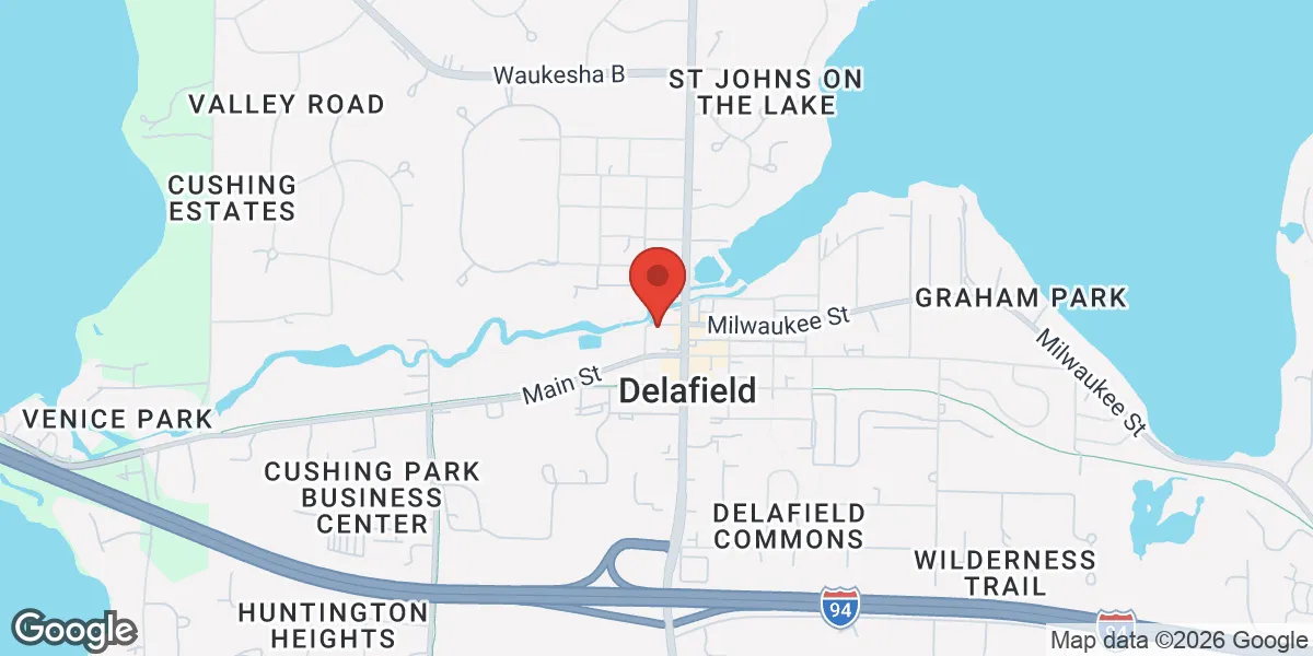 Map showing Gameday Men's Health Lake Country TRT, ED Clinic location