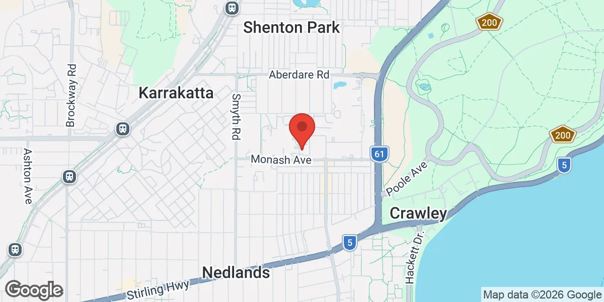 Map showing MAN Health Clinic location