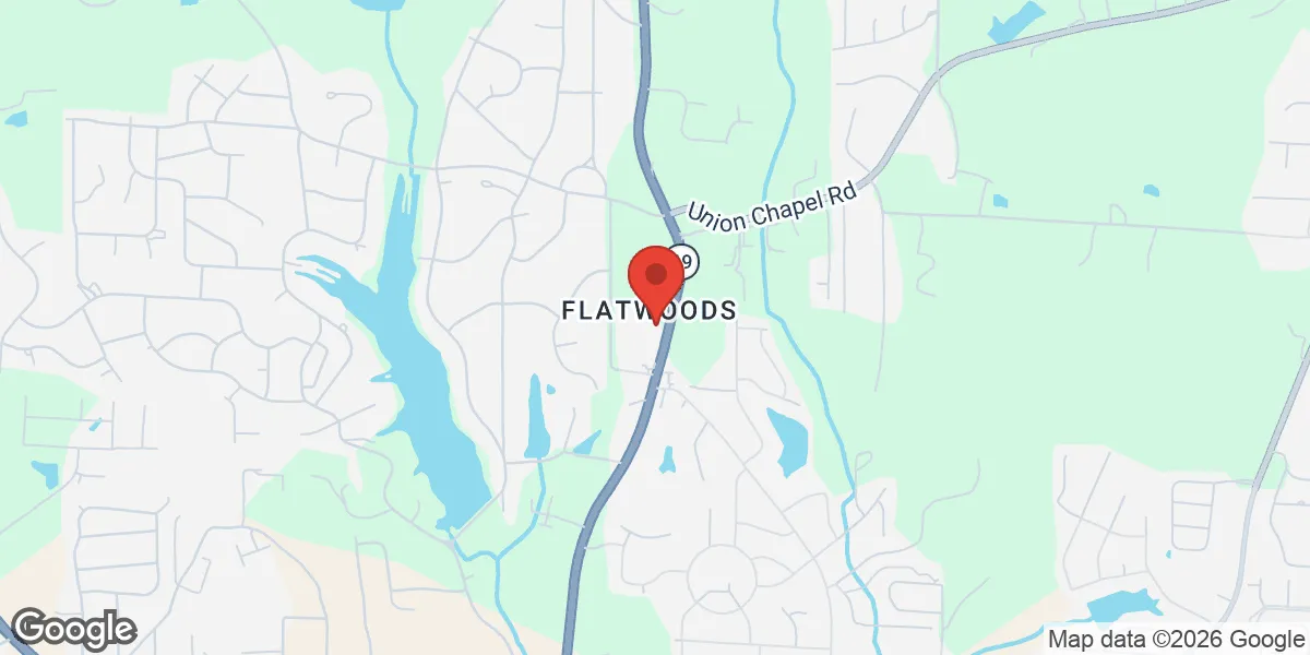 Map showing PRIMETIME Men's Clinic location