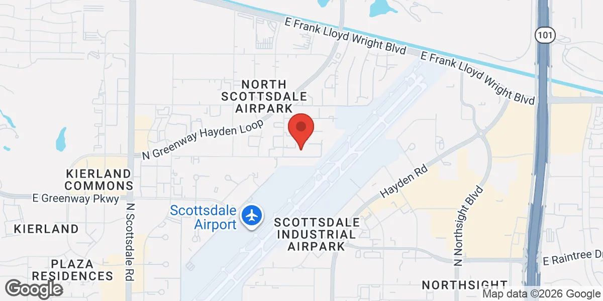 Map showing Spark Men's Health location