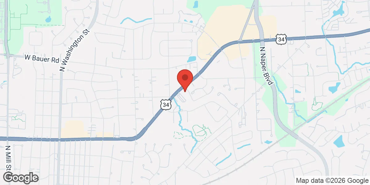 Map showing Chicago Vitality location