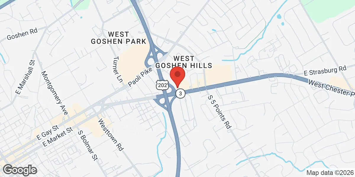 Map showing Ageless Men's Health location