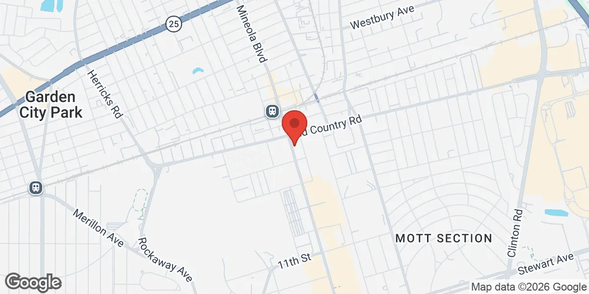 Map showing Renew Vitality Testosterone Clinic of Garden City location