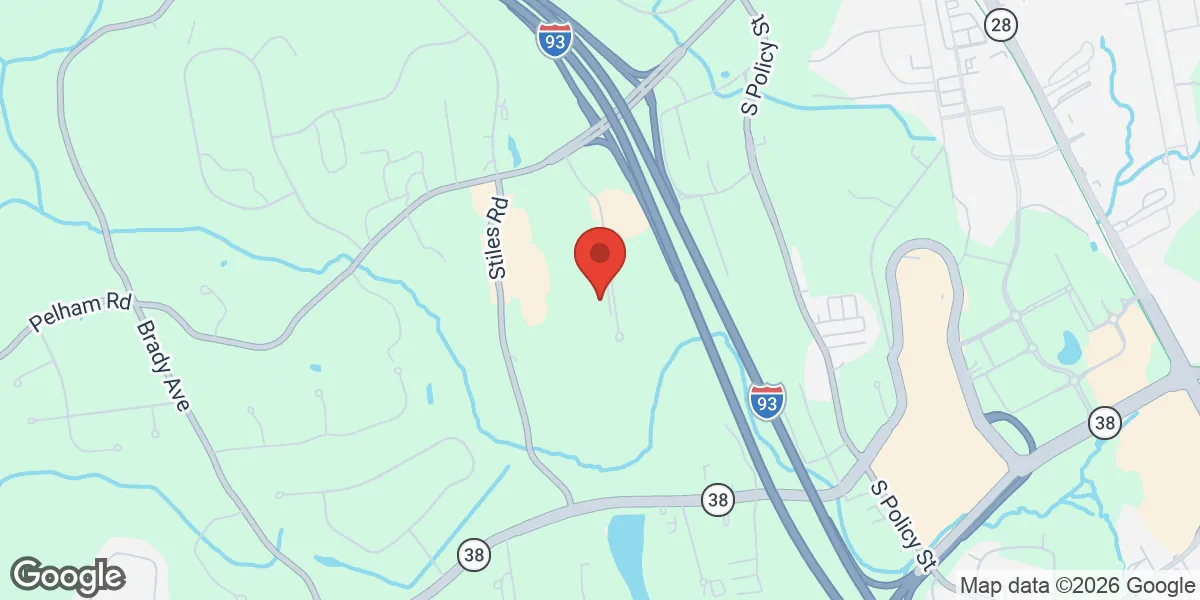 Map showing Northeast Men's Health - Salem location