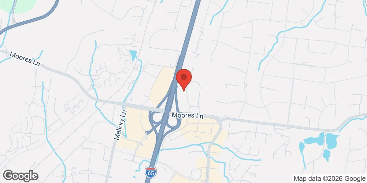 Map showing Cool Springs MD location