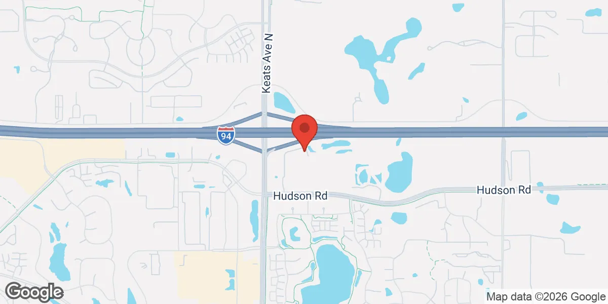 Map showing Lite Medical Clinic PLLC - Woodbury Saint Paul location