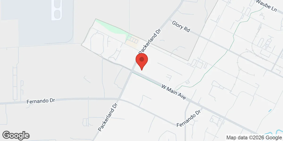 Map showing Mandy Nichols Wellness location