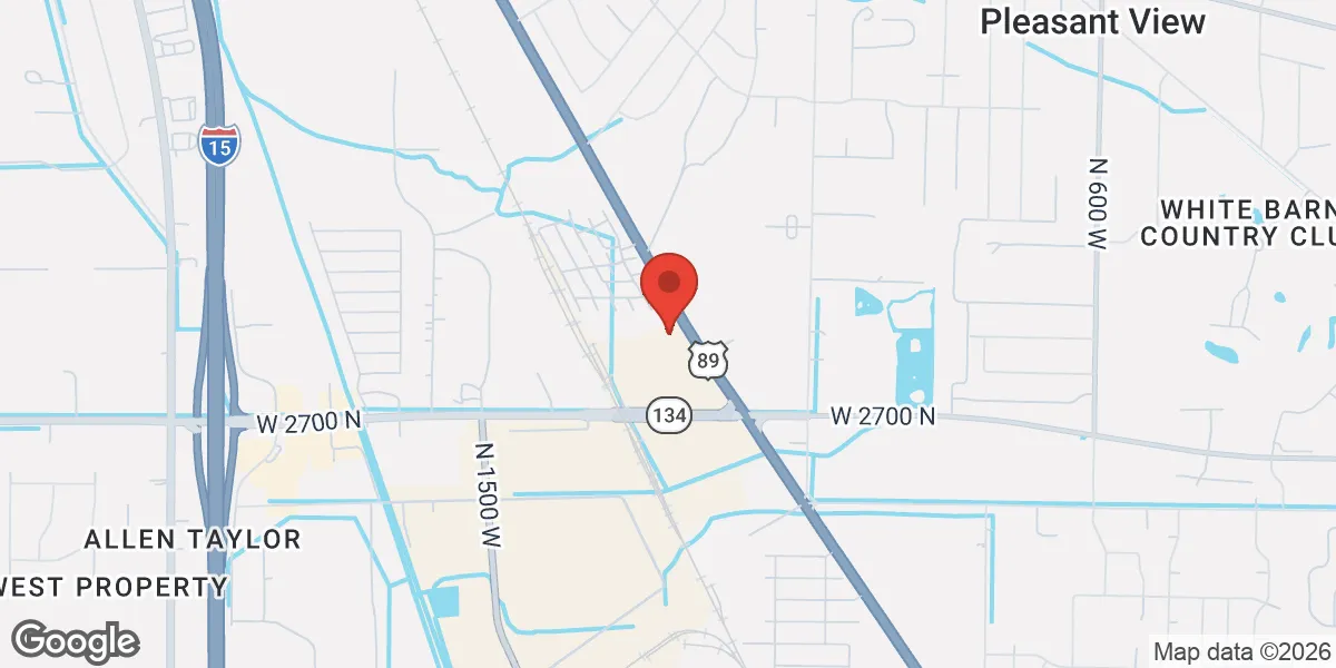 Map showing Regeneration Health of Northern Utah location