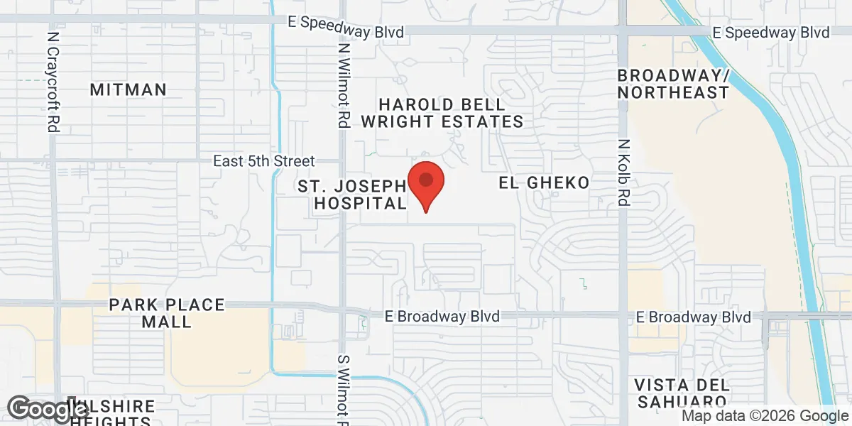 Map showing The LowT Clinic location