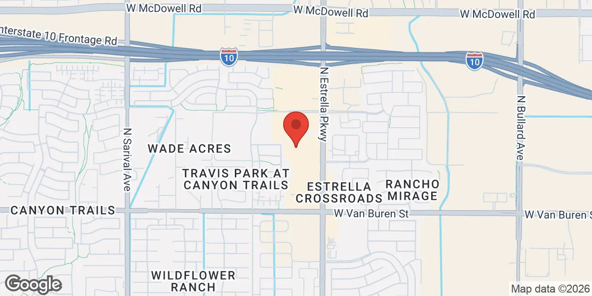 Map showing Optimal Health & Wellness Center / Optimal Men's Center location