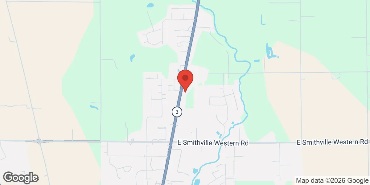 Map showing Vanguard Genetix location