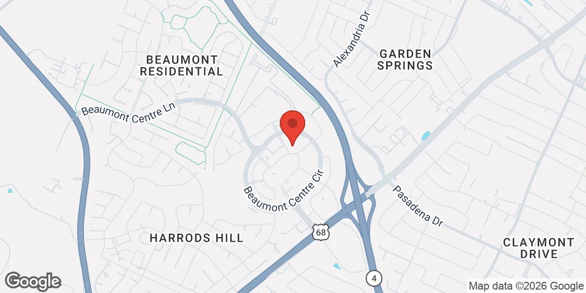 Map showing Lexington Prime Aesthetics & Wellness location