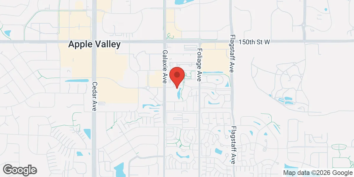 Map showing Belle Wellness location