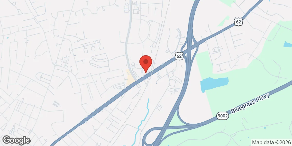 Map showing Hightower Men's Clinic-Elizabethtown location