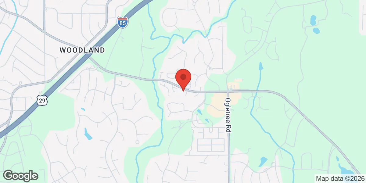 Map showing Gameday Men's Health Auburn TRT Clinic location