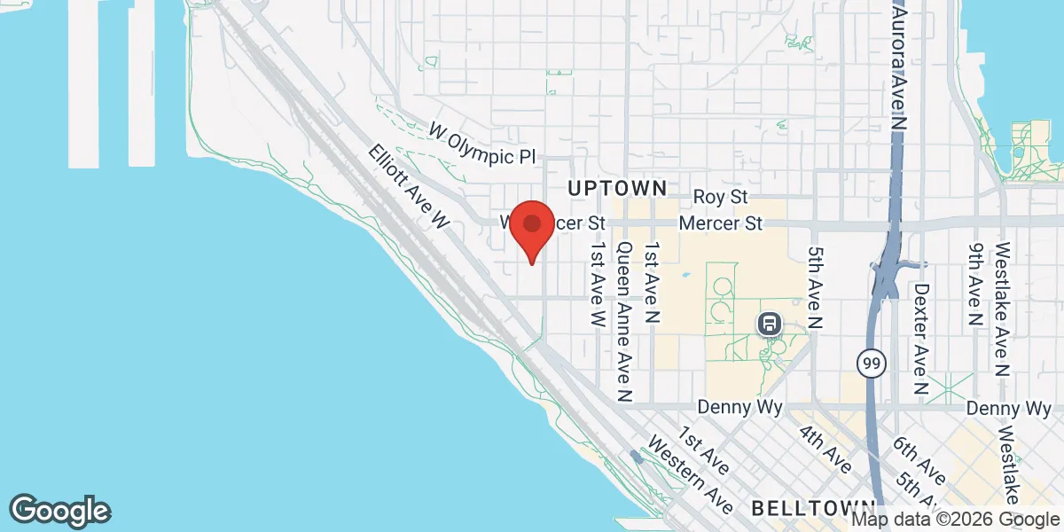 Map showing BioThrive Health location