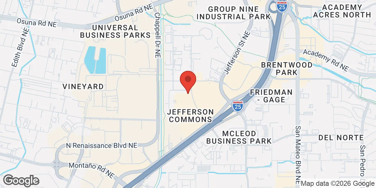 Map showing LivelongRx Longevity and Wellness Clinic location