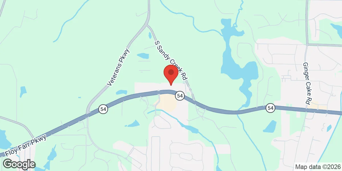 Map showing Gameday Men's Health Fayetteville TRT Clinic location