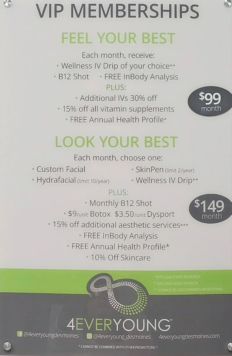 4Ever Young Med Spa & Wellness Center - Waukee photo 4